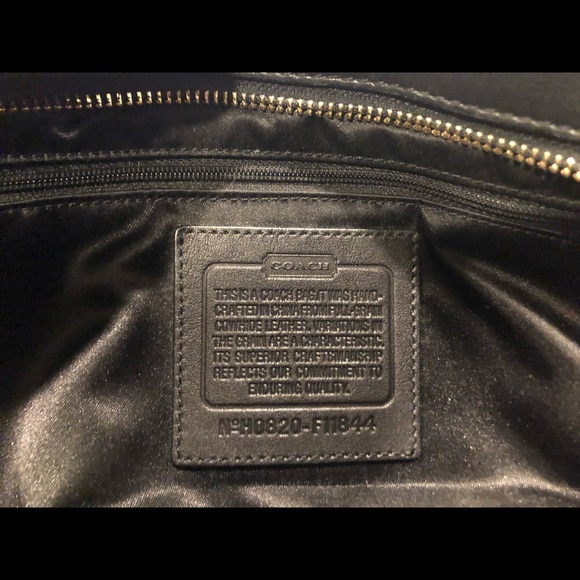 Coach Leather Bag - Picture 5 of 5